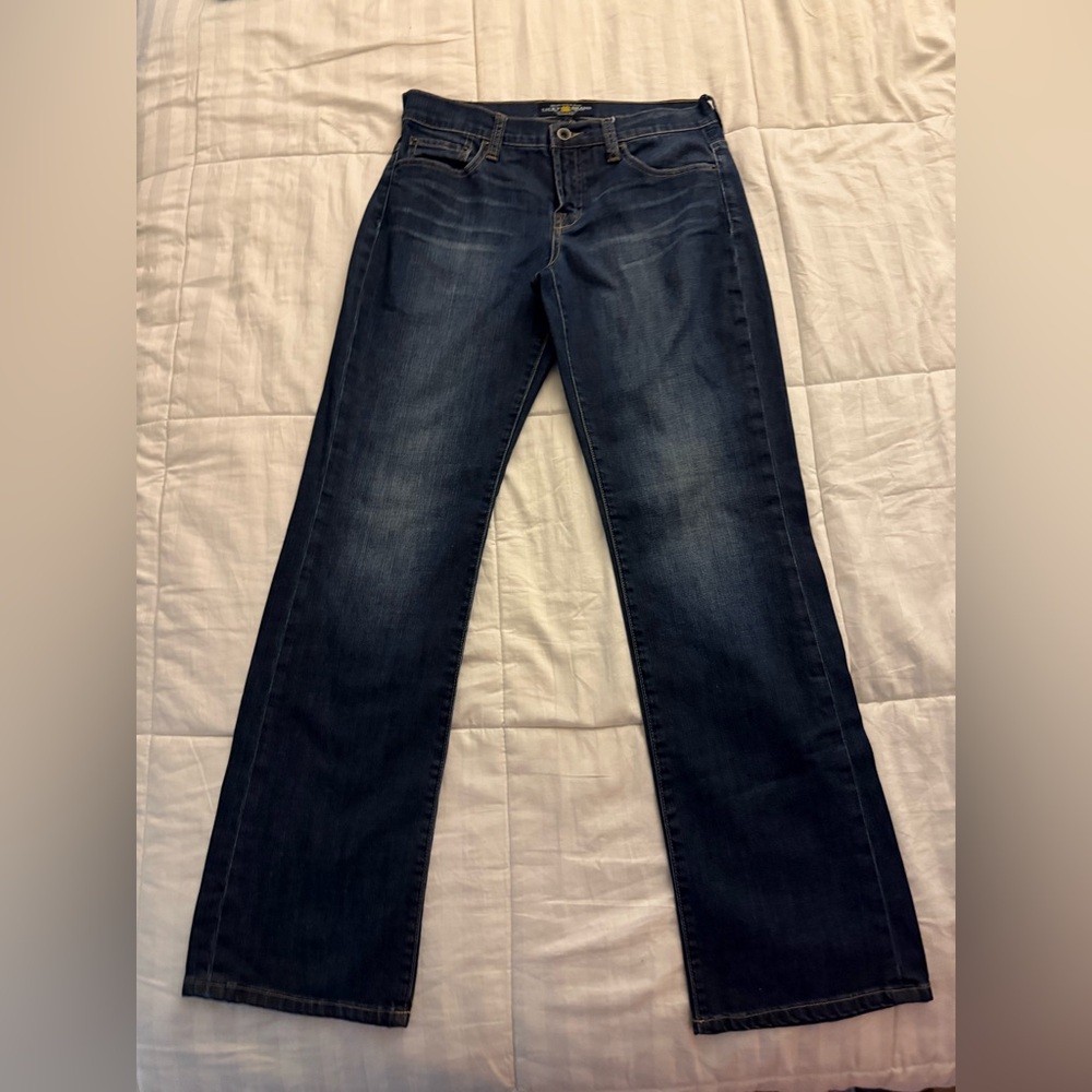 Lucky Brand Indigo Women's Straight Leg Jeans